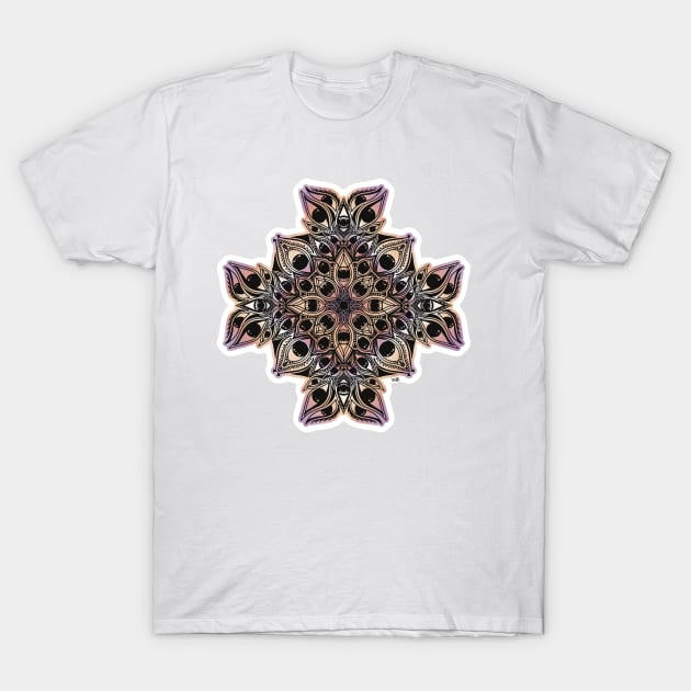 Eye of protection Mandala T-Shirt by Bessette Art